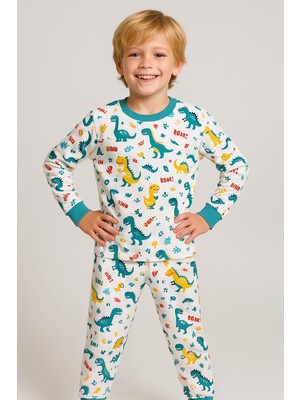 Erkek Çocuk Pijama Takımı Mavi