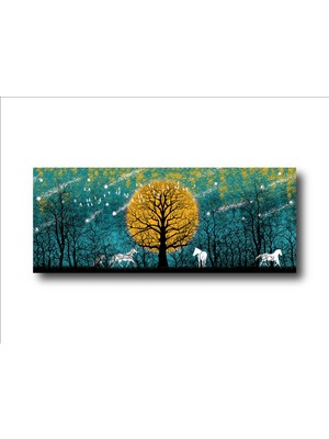 Storish Yağlı Boya Dokulu 60X120 Tablo ST-2004