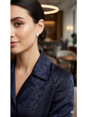 Lu Atelier Mini Boo El Yapımı Polimer Kil Küpe – Minimal Hayalet Tasarım – Alerji Yapmayan Çelik