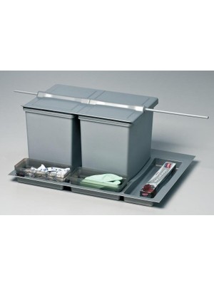 Dizaynaks Çekmece İçi Çöp Kovası 70 Cm. Modül