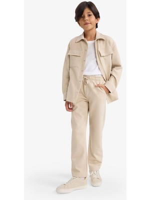 DeFacto Beli Lastikli Standart Paça Pantolon Erkek Çocuk G3727A825AU