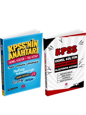 Anahtar Kitaplar Yayınevi 2026 KPSS'nin Anahtarı Süper İkili Hafıza Teknikleriyle Müzik Destekli Set