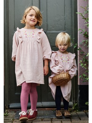 Cigit Elbise 1-10 Yaş Pudra Pembe