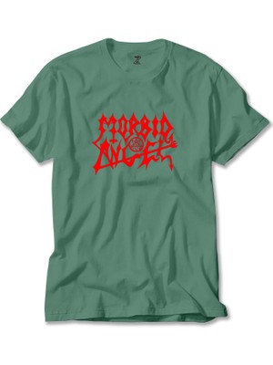 Morbid Angel Logo Yeşil Tişört Liyada