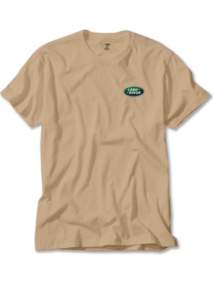 Land Rover Logo Krem Tişört Liyada