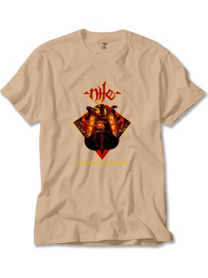 Nile Annihilation Of The Wicked Krem Tişört Liyada