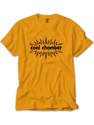 Coal Chamber Logo Sarı Tişört Liyada