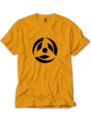 Naruto Logo Sarı Tişört Liyada