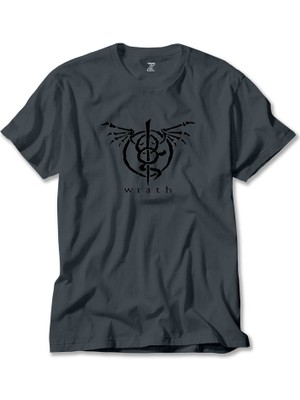 Lamb Of God Wrath Logo Füme Tişört Liyada