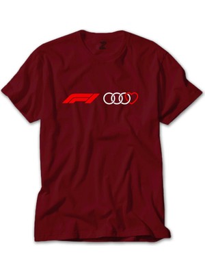 F1 Audi Love Kırmızı Tişört Liyada