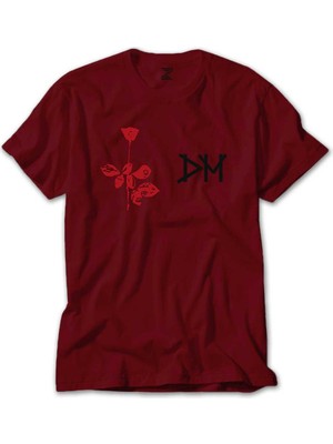 Depeche Mode Rose Kırmızı Tişört Liyada