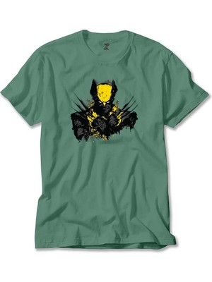 Wolverine Splash Yeşil Tişört Liyada