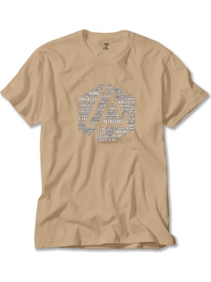 Linkin Park Sleeveless Krem Tişört Liyada