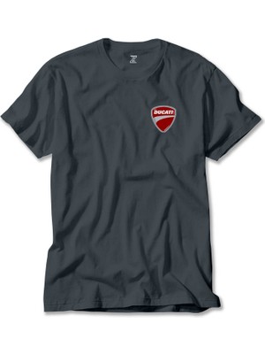 Ducati Multistrada Logo Füme Tişört Liyada