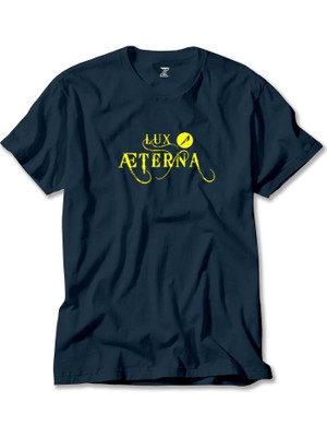 Metallica Lux Æterna Logo Lacivert Tişört Liyada