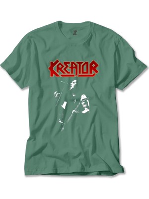Kreator United In Hate Yeşil Tişört Liyada