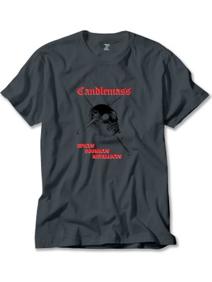Candlemass Epicus Doomicus Metallicus Füme Tişört Liyada