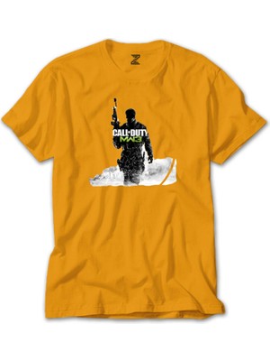 Call Of D. Silhouette M3 Sarı Tişört Liyada