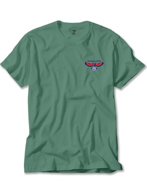 Atlanta Hawks Logo Yeşil Tişört Liyada