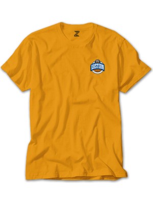 Nba Eastern Logo Sarı Tişört Liyada