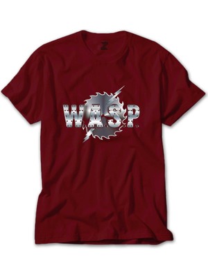 Wasp Logo Kırmızı Tişört Liyada