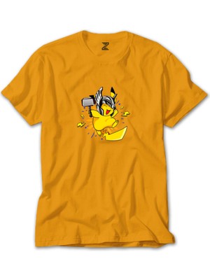 Pikachu Thor Sarı Tişört Liyada
