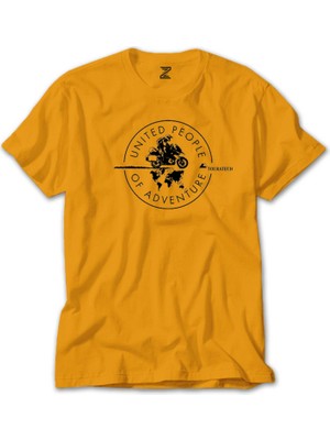 Bmw Of Adventure Sarı Tişört Liyada