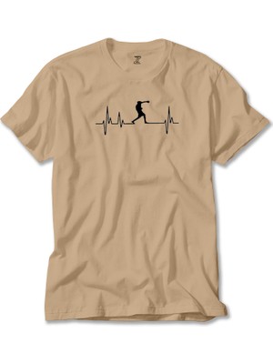 Boxing Heartbeat Krem Tişört Liyada