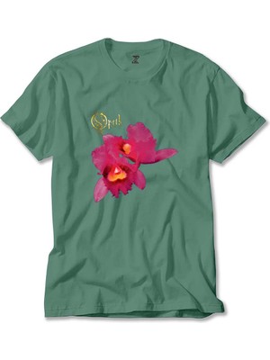 Opeth Orchid Yeşil Tişört Liyada