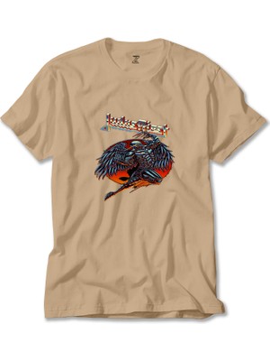 Judas Priest Angel Krem Tişört Liyada