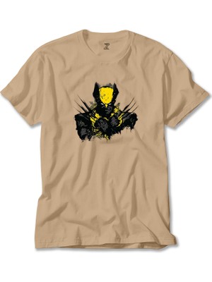 Wolverine Splash Krem Tişört Liyada