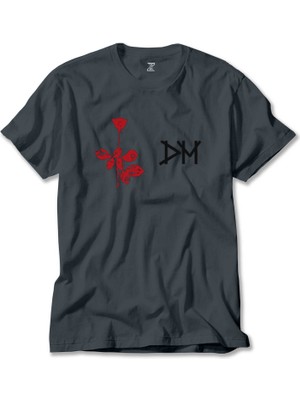 Depeche Mode Rose Füme Tişört Liyada