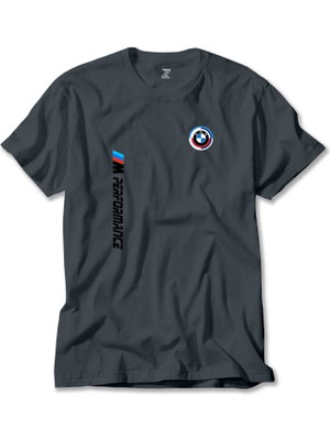 Bmw Performance Füme Tişört Liyada