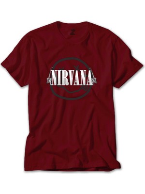 Nirvana Guitar Kırmızı Tişört Liyada