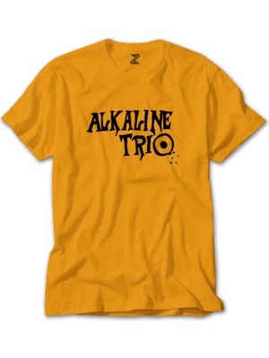 Alkaline Trio Sarı Tişört Liyada