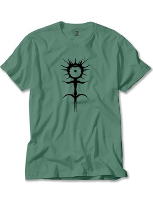 Ghostemane Logo White Yeşil Tişört Liyada