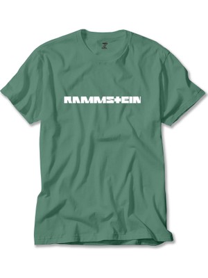 Rammstein Text Yeşil Tişört Liyada