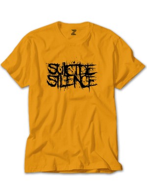 Suicide Silence Logo Sarı Tişört Liyada