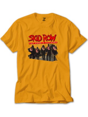 Skid Row The Gang Sarı Tişört Liyada