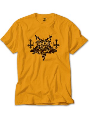 Dark Funeral Logo Sarı Tişört Liyada
