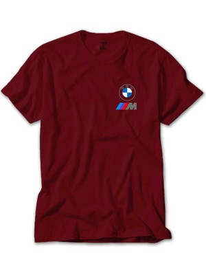 Bmw Logo M Power Kırmızı Tişört Liyada