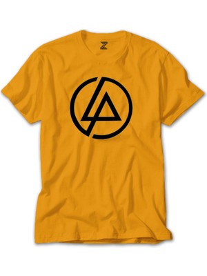 Linkin Park Classic Logo Sarı Tişört Liyada