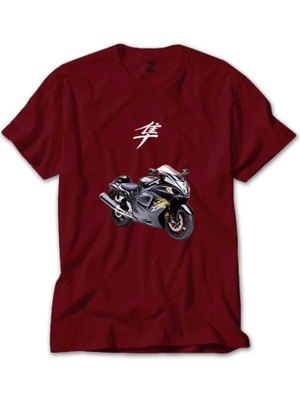 Suzuki Hayabusa Stompgrip Kırmızı Tişört Liyada