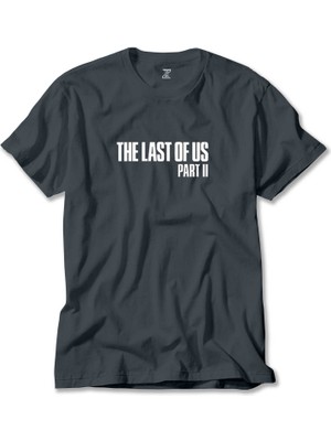 The Last Of Us 2 Text Füme Tişört Liyada