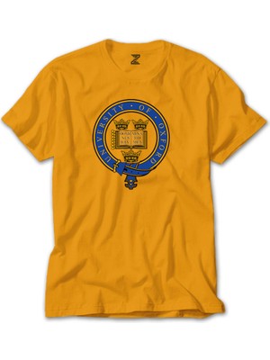 University Of Oxford Logo Sarı Tişört Liyada
