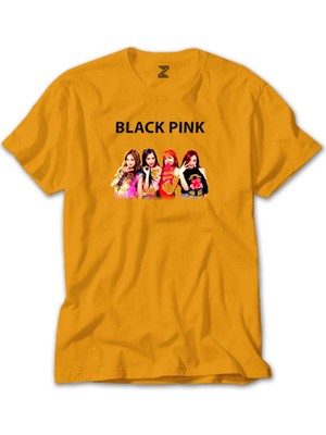 Blackpink Black Sarı Tişört Liyada