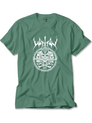 Watain Black Metal Band Yeşil Tişört Liyada