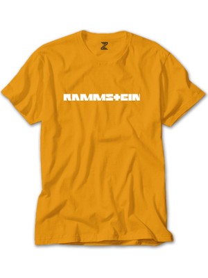 Rammstein Text Sarı Tişört Liyada