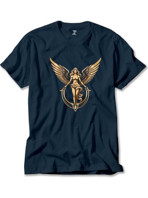 Gold Angel Lacivert Tişört Liyada