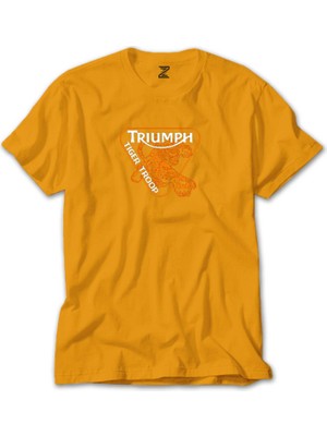 Triumph Tiger Troop Sarı Tişört Liyada